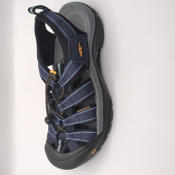 Men's Keen Newport H2 Navy Waterproof Sandals Hiking Shoes Size 8 - Picture 2 of 11